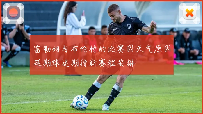 富勒姆与布伦特的比赛因天气原因延期球迷期待新赛程安排